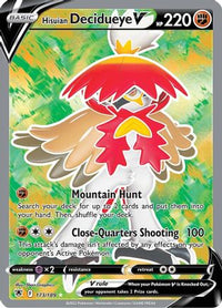 Hisuian Decidueye V (Full Art) (173/189)  - SWSH10 Astral Radiance Holofoil