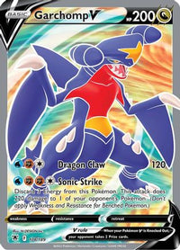 Garchomp V (Full Art) (178/189) - SWSH10 Astral Radiance Holofoil