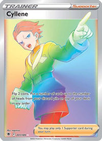 Cyllene (Secret) (201/189)  - SWSH10 Astral Radiance Holofoil