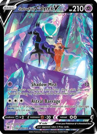 Shadow Rider Calyrex V (TG17/30)  - SWSH10 Astral Radiance Trainer Gallery Holofoil
