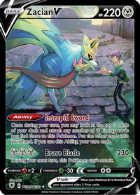 Zacian V (TG21/30)  - SWSH10 Astral Radiance Trainer Gallery Holofoil