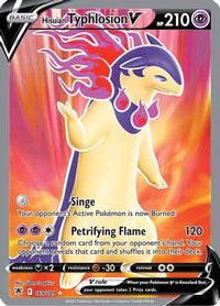 Hisuian Typhlosion V (Full Art) (169/189)  - SWSH10 Astral Radiance Holofoil