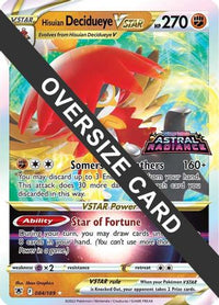 Hisuian Decidueye VSTAR (84/189)  - Jumbo Cards Holofoil