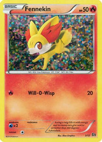 Fennekin (3/12)  - McDonalds Promos 2016 Holofoil