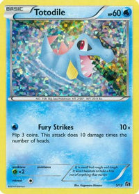 Totodile (5/12) - McDonalds Promos 2016 Holofoil
