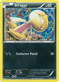 Scraggy (7/12)  - McDonalds Promos 2016 Holofoil