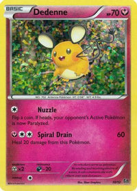 Dedenne (10/12) - McDonalds Promos 2016 Holofoil
