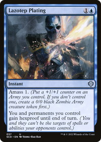 Placage Lazotep [Decks Starter Commander] 