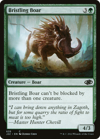 Sanglier hérissé [Jumpstart 2022] 