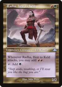 Radha, héritier de Keld (Rétro) [Dominaria Remastered] 
