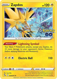 Zapdos (29/078) - Pokemon GO Holofoil