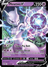 Mewtwo V (30/078) - Pokemon GO Holofoil
