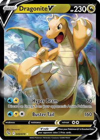 Dragonite V (49/78)  - Pokemon GO Holofoil