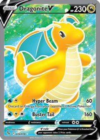 Dragonite V (Full Art) (76/078) - Pokemon GO Holofoil