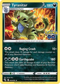 Tyranitar (043/078) [Pokémon GO] 