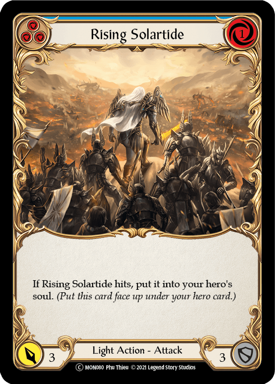 Rising Solartide (Blue) [U-MON080] (Monarch Unlimited) Unlimited Normal - POKÉ JEUX