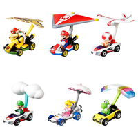 HOT WHEELS - MARIO KART - 1:64 DIECAST GLIDERS ASST — LOT × 8 (Special Order)