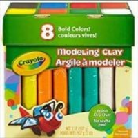 CRAYOLA - MODELING CLAY - 8 BOLD COLOURS (Special Order)