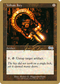 Voltaic Key (Jon Finkel) [World Championship Decks 2000]