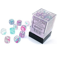 Dice: 36x D6: 12 mm: Nebula: Wisteria / White Luminary (EN) (Special Order)