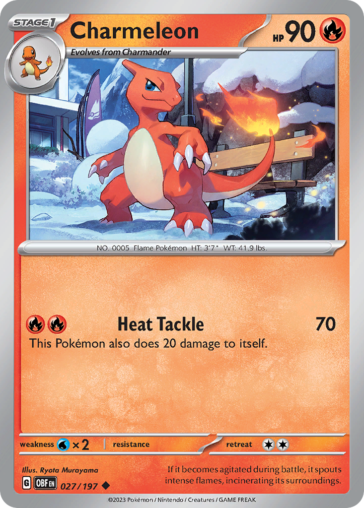 Charmeleon (27/197) - Miscellaneous Cards & Products Holofoil