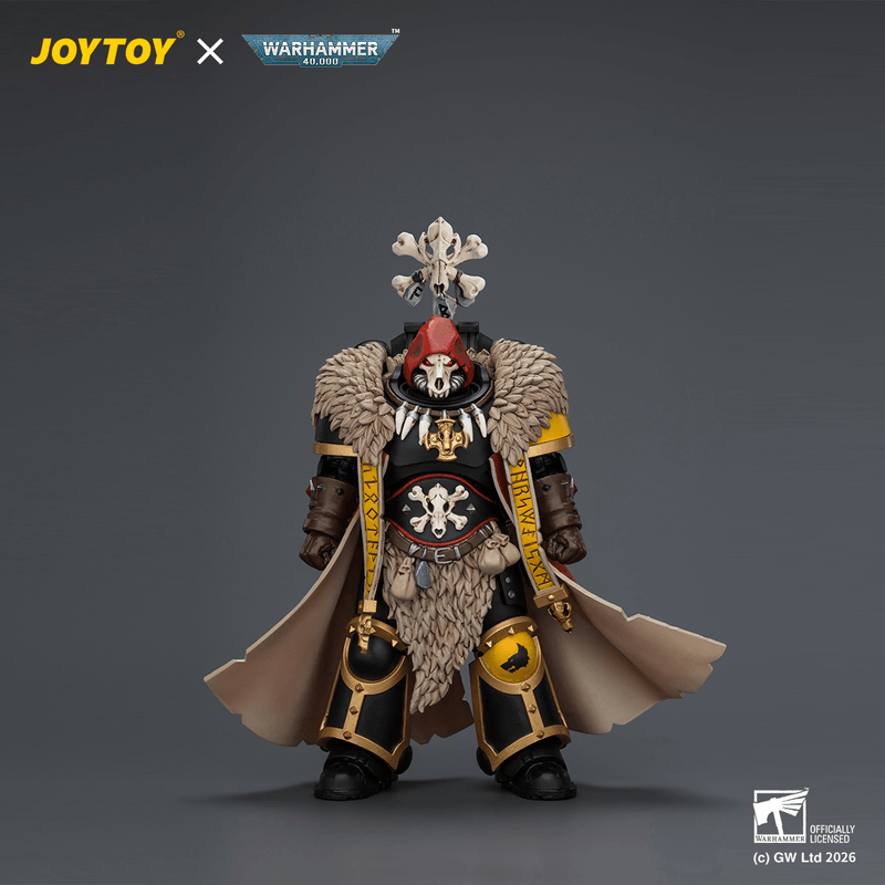 Space Wolves Wolf Priest with Absolvor Bolt Pistol and Crozius (Pre-Order)