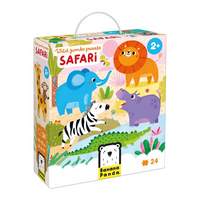 WILD JUMBO - 24pc PUZZLE SAFARI (2+) (EN) (Special Order)