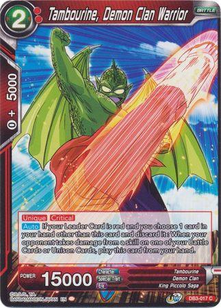Tambourine, Demon Clan Warrior (DB3-017) [Giant Force] - POKÉ JEUX