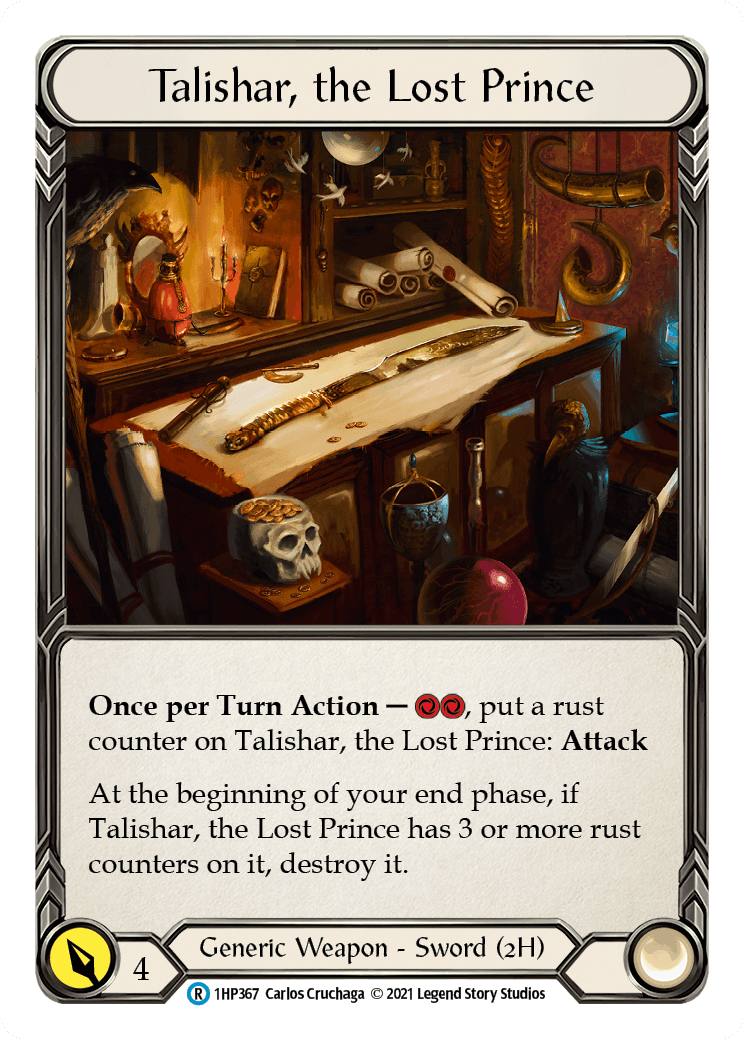Talishar, the Lost Prince [1HP367] (History Pack 1) - POKÉ JEUX