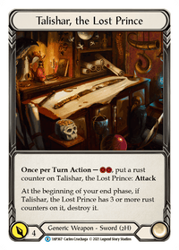 Talishar, the Lost Prince [1HP367] (History Pack 1) - POKÉ JEUX