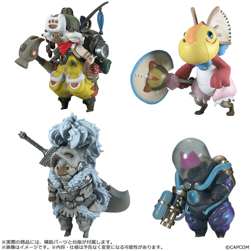 Capcom Figure Builder Monster Hunter Standard Model Plus Palico Collection Vol. 1 (Pre-Order)