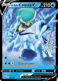 Ice Rider Calyrex V (Holiday Calendar) (45/198) - Miscellaneous Cards & Products Holofoil