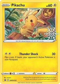 Pikachu (Holiday Calendar) (SWSH153/307) - SWSH Sword & Shield Promo Cards Holofoil