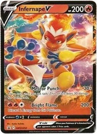 Infernape V (SWSH252/307) - SWSH Sword & Shield Promo Cards Holofoil