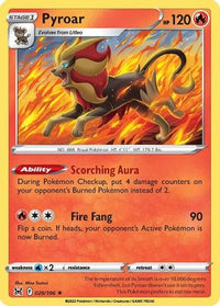 Pyroar (29/196)  - SWSH11 Lost Origin Holofoil