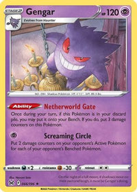 Gengar (66/196)  - SWSH11 Lost Origin Holofoil