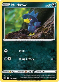 Murkrow (114/196)  - SWSH11 Lost Origin