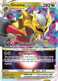 Giratina VSTAR (131/196)  - SWSH11 Lost Origin Holofoil