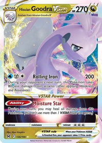 Hisuian Goodra VSTAR (136/196)  - SWSH11 Lost Origin Holofoil