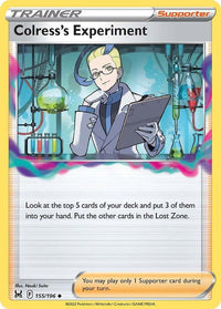 Colress's Experiment (Regional Championships) [Staff] (155) - League & Championship Cards Reverse Holofoil