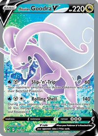 Hisuian Goodra V (Full Art) (187/196) - SWSH11 Lost Origin Holofoil