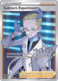 Colress's Experiment (Full Art) (190/196) - SWSH11 Lost Origin Holofoil