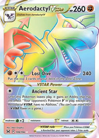 Aerodactyl VSTAR (Secret) (199/196) - SWSH11 Lost Origin Holofoil