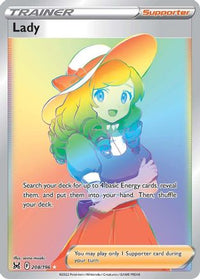 Lady (Secret) (208/196)  - SWSH11 Lost Origin Holofoil