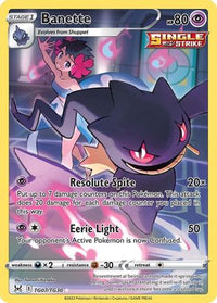 Banette (TG07/30)  - SWSH11 Lost Origin Trainer Gallery Holofoil