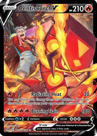 Centiskorch V (TG14/TG30) - SWSH11 Lost Origin Trainer Gallery Holofoil