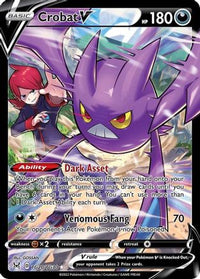 Crobat V (TG20/TG30) - SWSH11 Lost Origin Trainer Gallery Holofoil