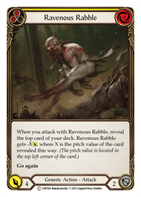 Ravenous Rabble (Yellow) [1HP394] (History Pack 1) - POKÉ JEUX