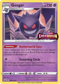 Gengar (Prerelease) (SWSH241/307) - SWSH Sword & Shield Promo Cards Holofoil