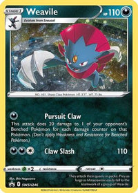 Weavile (Cosmos Holo) (SWSH246/307) - SWSH Sword & Shield Promo Cards Holofoil